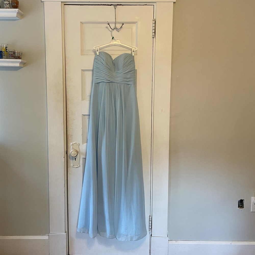 Light blue prom dress worn once